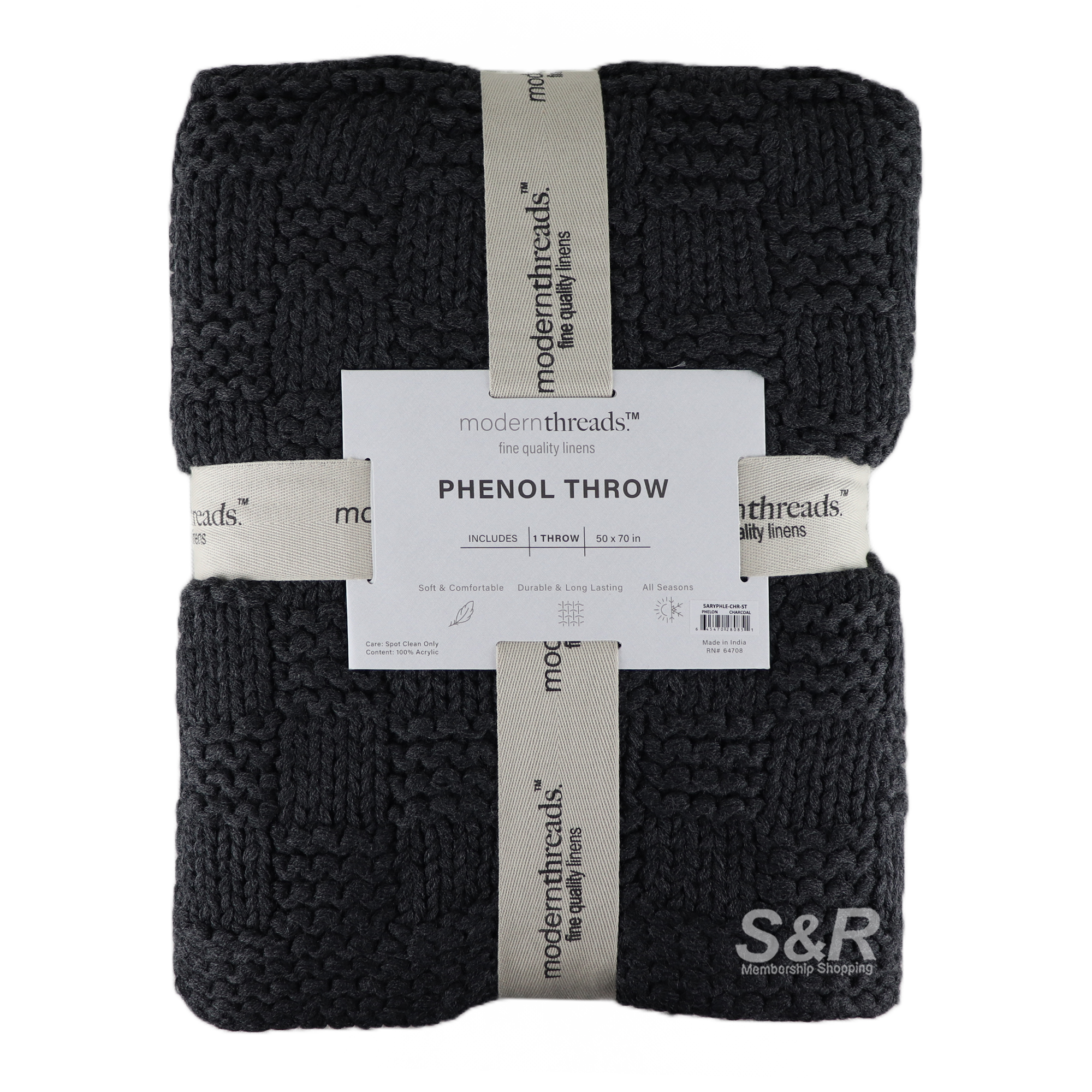 Modern Threads Phenol Throw 1pc